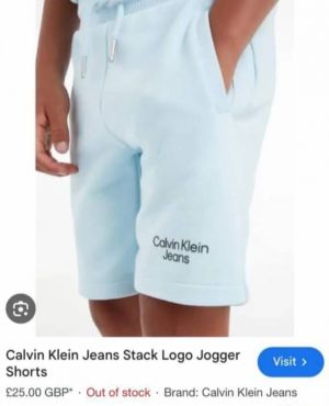 Calvin Klei Premium Shorts (Loopknit 270gsm)