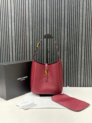 Ysl Saint Laurent Le 5 A 7 Hobo Shoulder Bag With Original Box Dust Cover Pouch
