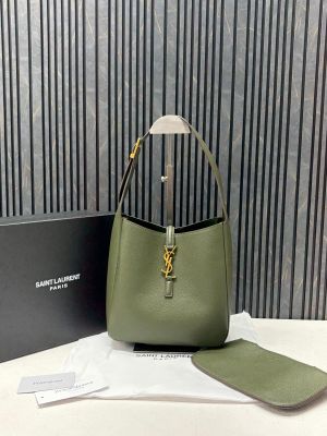 Ysl Saint Laurent Le 5 A 7 Hobo Shoulder Bag With Original Box Dust Cover Pouch