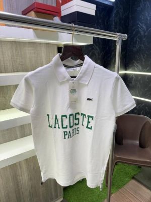 Lacost Premium Polo Tshirt White