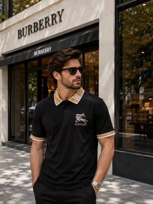 BURBERY PREMIUM POLO TSHIRT PREMIUM QUALITY 