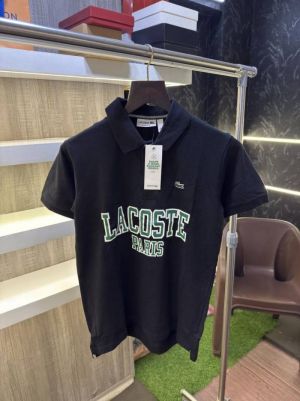 Lacost Premium Polo Tshirt Black