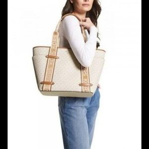Mk tote bag premium quality with dust cover