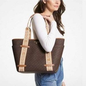Mk tote bag premium quality with dust cover