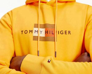 Tommy Hilfige Yellow Hoodie Store article