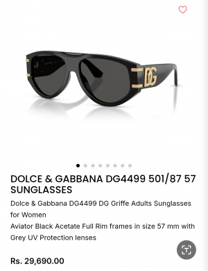  DOLC_ GABBANA 4499 GLOSSY BLACK CELEBRITY STYLE SHOWROOM OFFICIAL SUPERHIT MODEL 