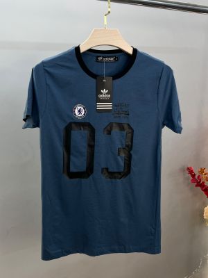 Adida Navy blue 240 GSM cotton Pique fabric Polo sale 3146
