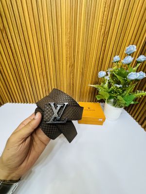 04 LV LOUIIS VUITTON BLACK PREMIUM QUALITY BELT 