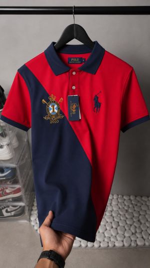 Ralpl_ Laure_n (RL) Premium Heritage Crest Polo T-Shirt 2005