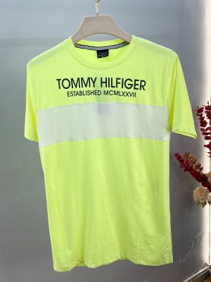 Tommy Hilfige Premium Polo With 240Gsm Interlock Cotton Lycra Fabric Black 3131