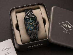 FOSSIIL RAQUEL BLACK RAINBOW DIAL LIMITED EDITION 770
