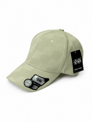 NY Ivory Weave Cap