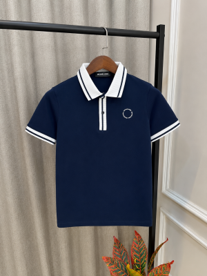 Micheal Kor_s Neavy&White Imported Polo T-Shirt