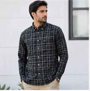FRED PERRY GREEN PREMIUM CLASSIC SHIRT