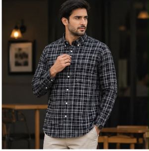 FRED PERRY GREY PREMIUM CLASSIC SHIRT