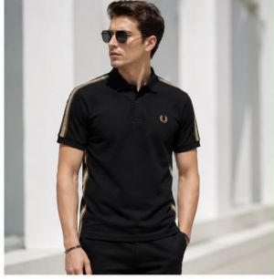 FRED PERRY BLACK  PREMIUM CLASSIC SHIRT
