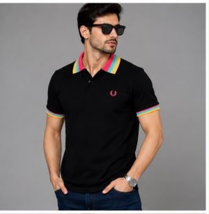 FRED PERRY BLACK PREMIUM CLASSIC POLO