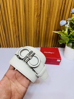 09 SF SALVATORE FERRAGAMMO PREMIUM QUALITY AUTOMATIC LOCK BELT 
