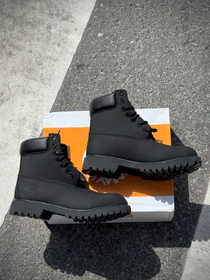 Timberland Classic Suede Mens Boots All Black Og box