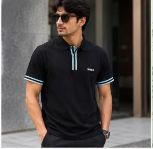 BOSS PREMIUM BLACK BLUE POLO