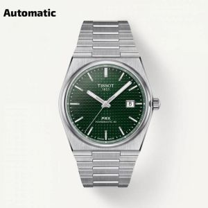 Tissoo_t 1853 Prx Automatic Top Quality Silver-Green
