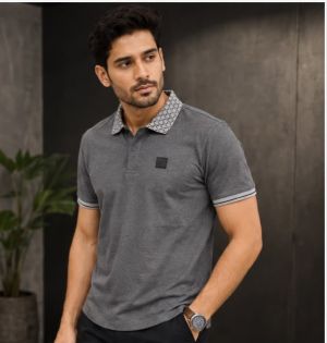 BOSS GREY PREMIUM IMPORTED POLO