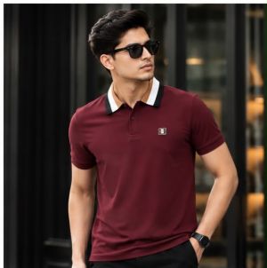 BOSS MAROON PREMIUM IMPORTED POLO