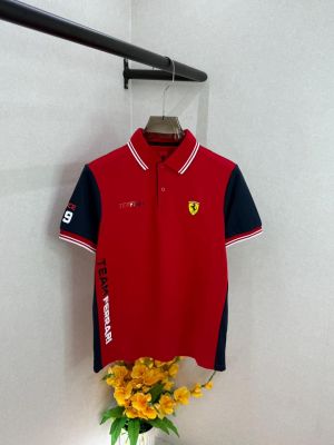 Pum Ferrari Edition Red Polo Premium Collar Neck T-shirt F3652-R1