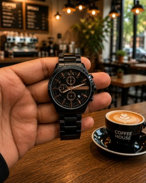 ax watch 04 black rosegold