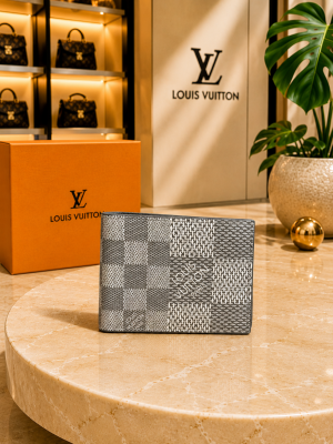 Loui Vuitton Grey Chex(02)