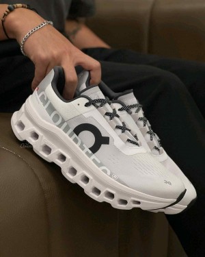 On Cloudmonster All White