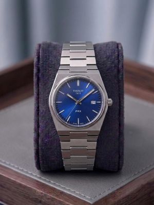 Tissoo_t 1853 PRX Silver Blue Plain 415