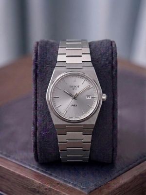 Tissoo_t 1853 PRX Silver White Plain 419