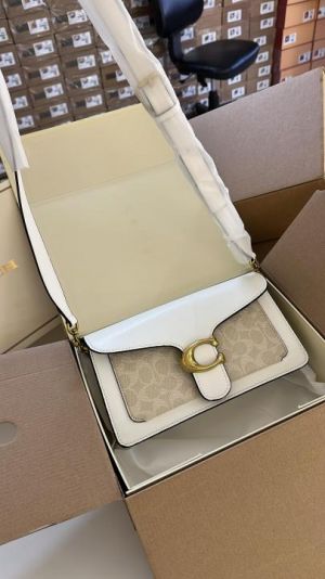 Coaach_Tabby Shoulder Bag 26 Leather Dual Strap With OG Double Box High Quality
