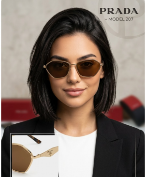 PRAD 207 GOLD BROWN METAL HIGH QUALITY STORE TOP SELLING MODEL 452