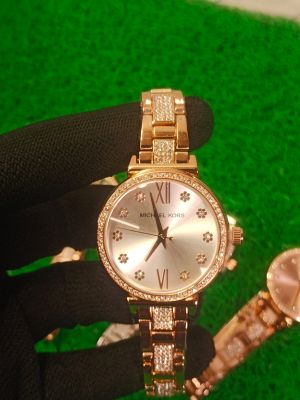 micheal kors sofie white gold 171816