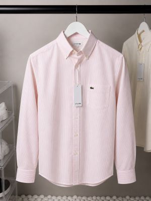 Lacost_ Premium Linen Striped Shirt 1992