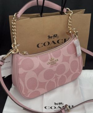Coacch Teri Shoulder Bag Premium Quality With Box Dustbag SlingBelt Bill Card