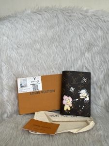 Louiis Vuitton X Capa Para Passport Cover Highend Leather With Original Box & DustCover