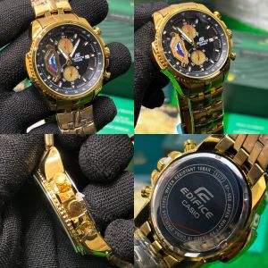 Edifice casi_0 EF558D WC 171816 black gold