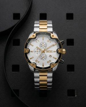 Diesee_l Spiked 2 ton gold white 