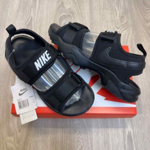 Nik.e Canyon Adjust Black White Premium Sports Sandal