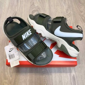 Nik.e Canyon Adjust Green Cream Premium Sports Sandal