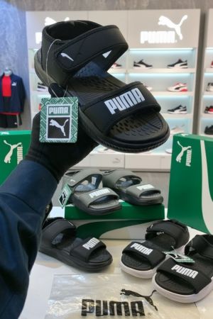 Pum-SANDALS full black