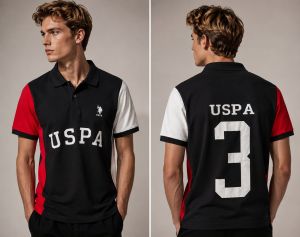 U.S.P.A. Premium Quality  Collar Neck POLO Tshirt GZ 0341