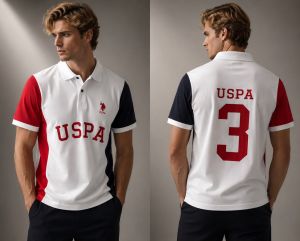 U.S.P.A. Premium Quality  Collar Neck POLO Tshirt GZ 0343