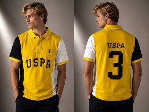 U.S.P.A. Premium Quality  Collar Neck POLO Tshirt GZ 0344