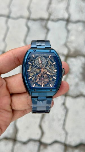 Richarr_d mille skeleton  automatic movement premium stainless steel