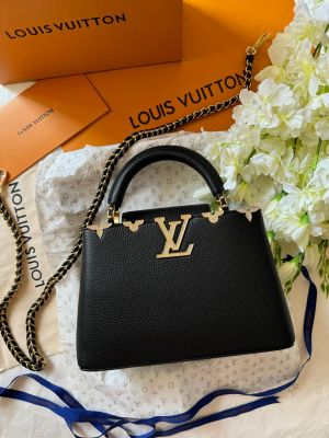 Louiis Vuitton CB Black Capucines Highend With OriginalBox & CarryBag