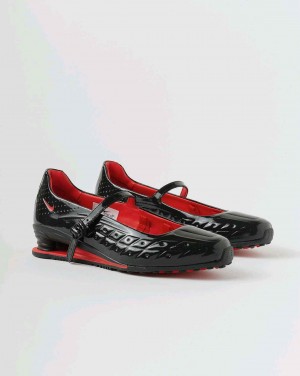 LABELHOOD x Nikkee Shox Z Calistra Black University Red